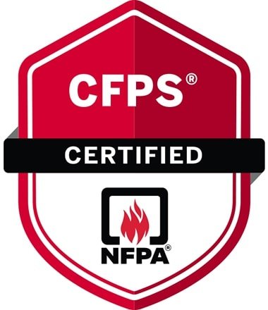 CFPS Certified Fire Protection Specialist badge